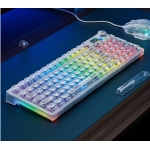 Customized mechanical keyboard based wireless the third mock examination Bluetooth notebook computer E-sports game hot plug